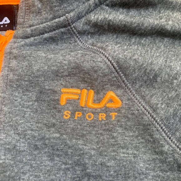 Fila sport zip up jacket hoodie - Picture 3 of 4